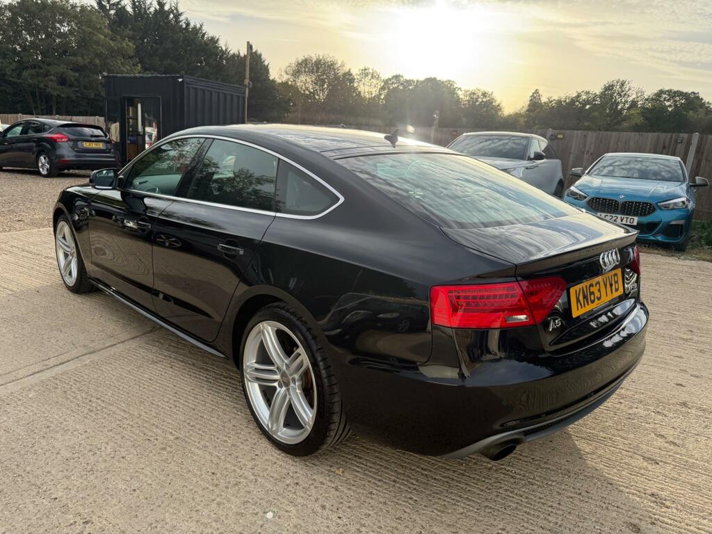 Audi A5 1.8 Tfsi Black Edition Sportback Euro 6 Ss Black #13