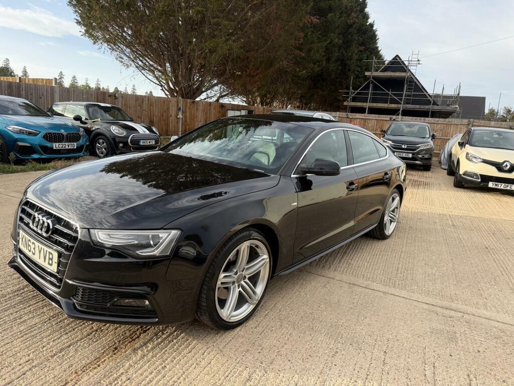 Audi A5 1.8 Tfsi Black Edition Sportback Euro 6 Ss Black #11