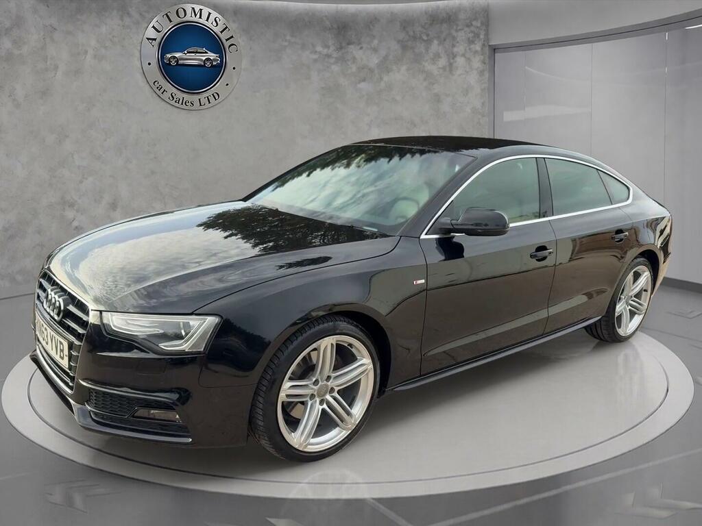 Audi A5 S Line Black #3