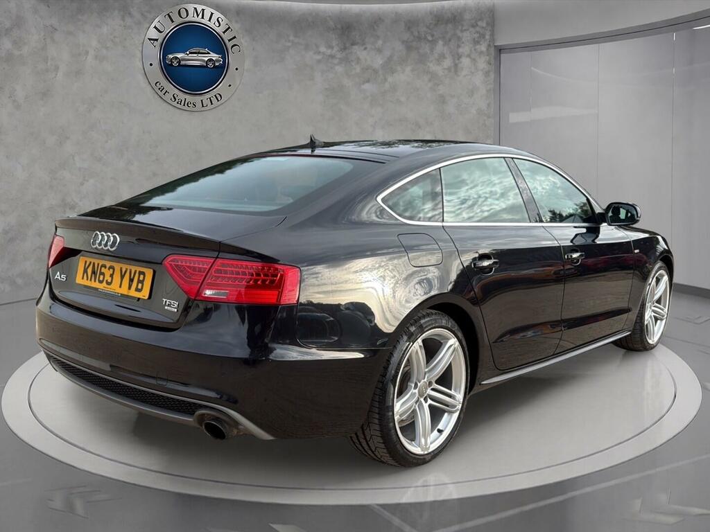 Audi A5 1.8 Tfsi Black Edition Sportback Euro 6 Ss Black #19