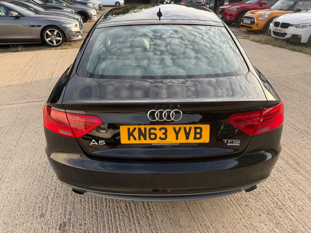 Audi A5 1.8 Tfsi Black Edition Sportback Euro 6 Ss Black #17