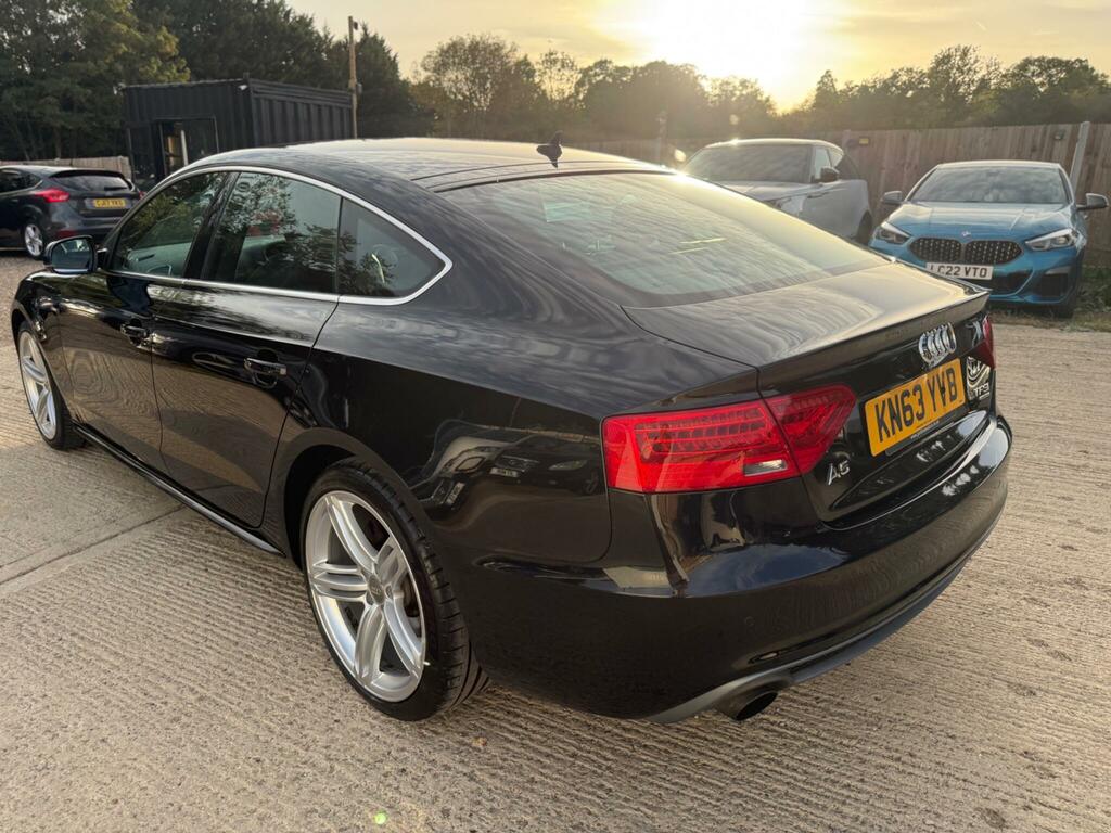 Audi A5 1.8 Tfsi Black Edition Sportback Euro 6 Ss Black #14