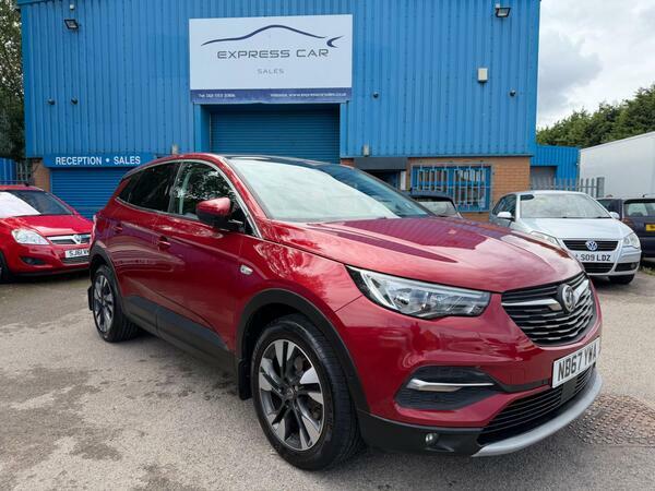 Vauxhall Grandland X 1.2 Turbo Sport Nav Euro 6 Ss Red