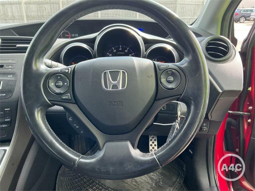 Honda Civic 1.8 I-vtec Es Euro 5 Ss Red #5