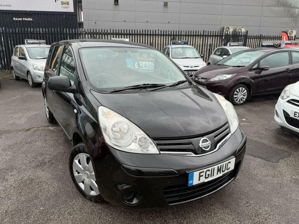 Nissan Note 1.4 16V Visia Euro 5 Black