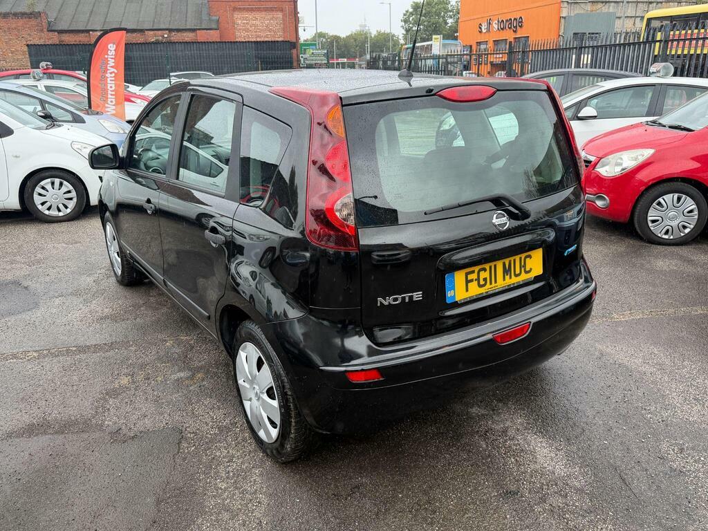 Nissan Note 1.4 16V Visia Euro 5 Black #4