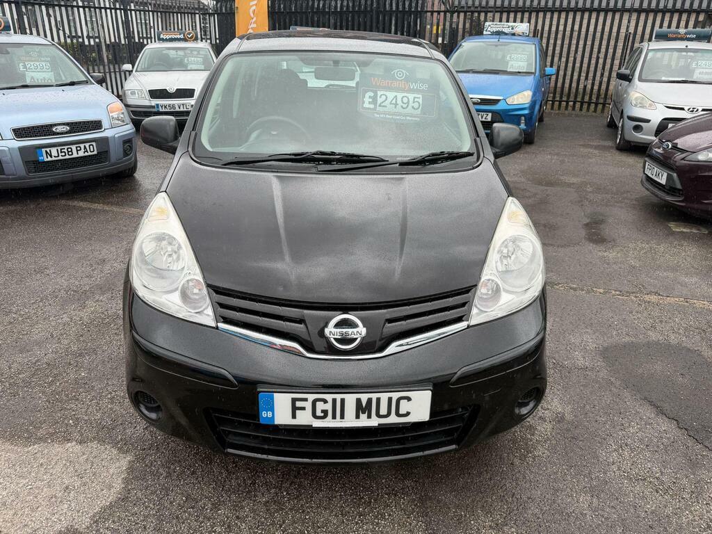 Nissan Note 1.4 16V Visia Euro 5 Black #2