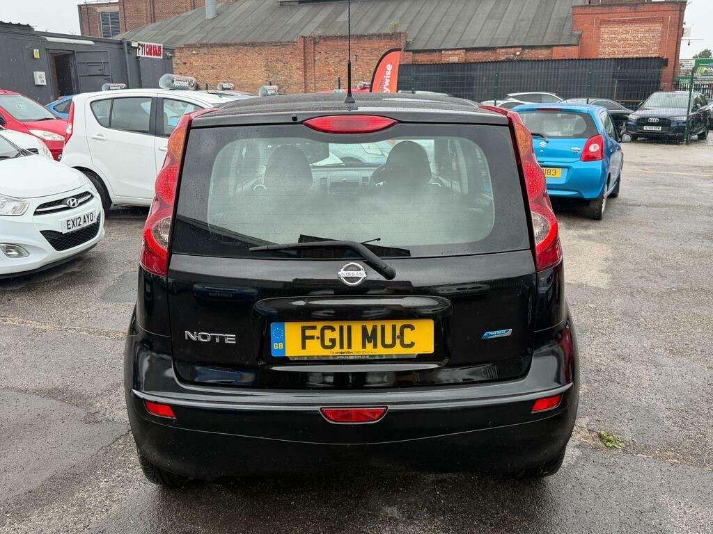 Nissan Note 1.4 16V Visia Euro 5 Black #6