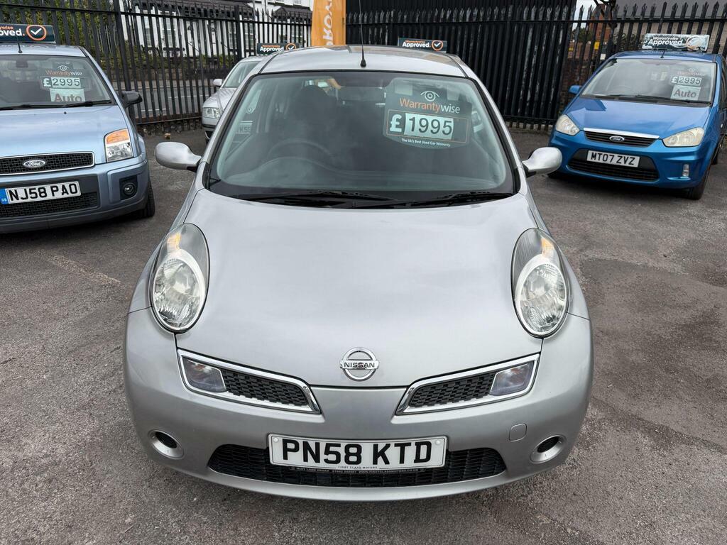 Nissan Micra 1.2 16V Acenta Silver #2