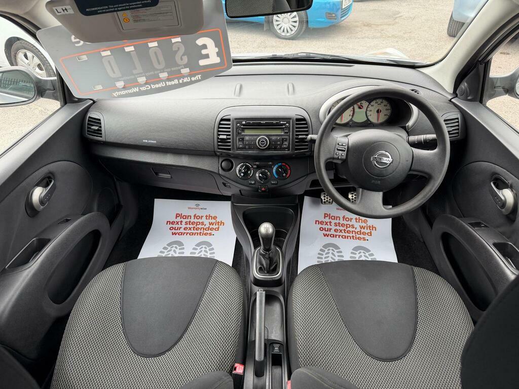 Nissan Micra 1.2 16V Acenta Silver #3
