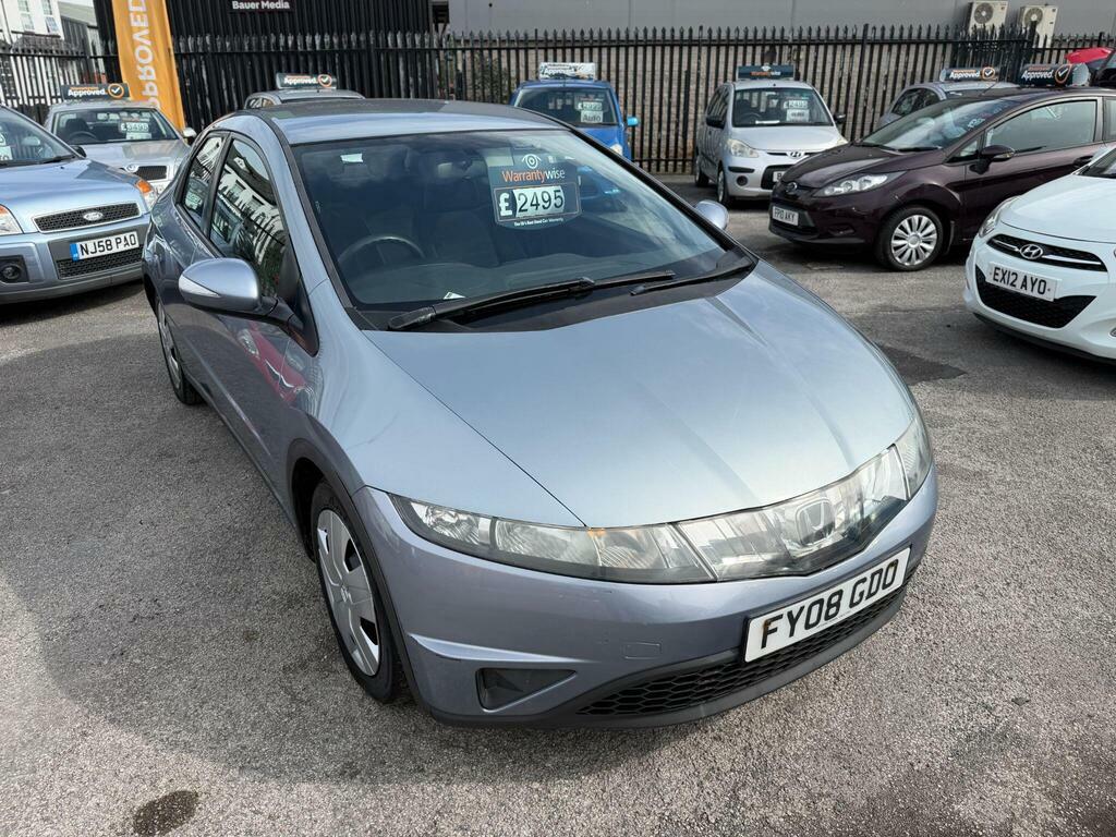 Honda Civic 1.8 I-vtec Se 2008 Blue #30