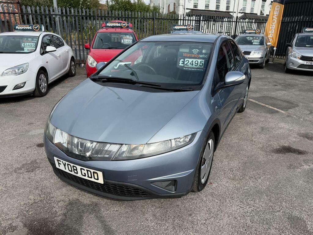 Honda Civic 1.4 I-dsi Se Plus Blue #4