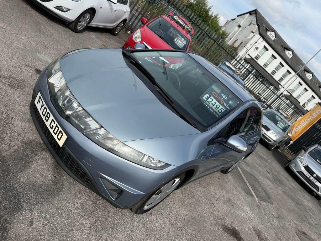 Honda Civic 1.8 I-vtec Se 2008 Blue #10