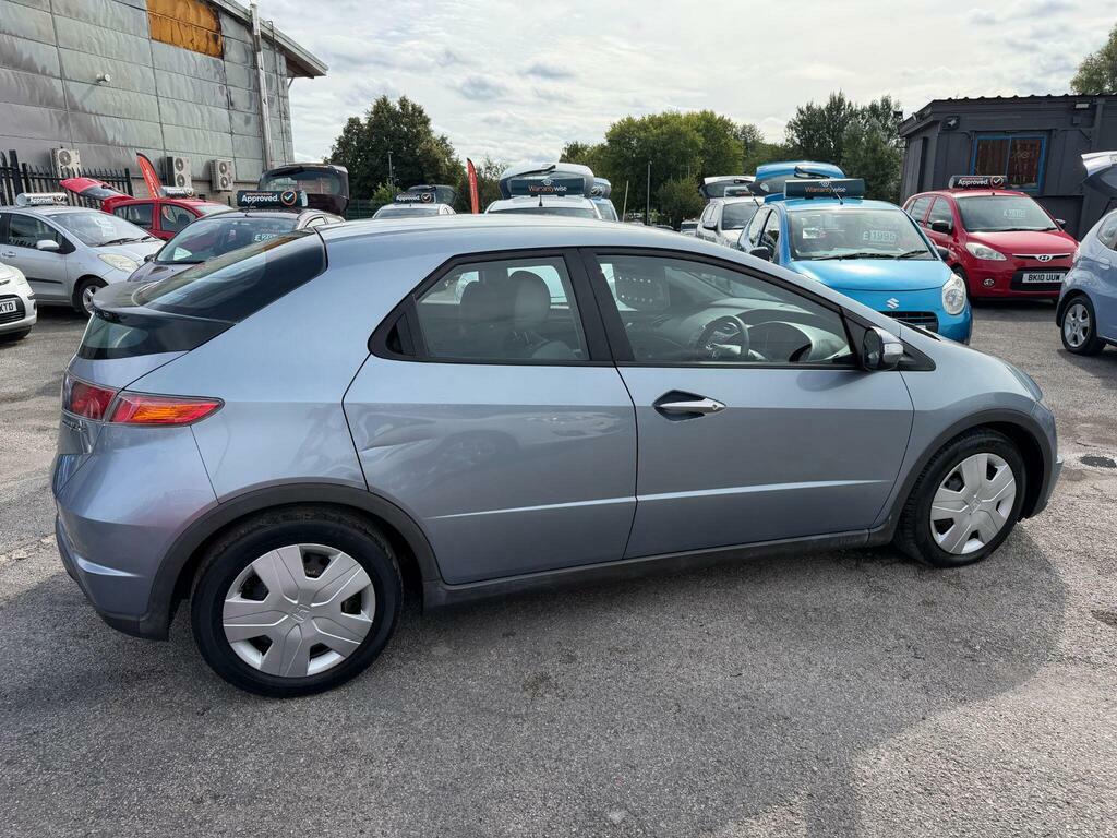 Honda Civic 1.8 I-vtec Se 2008 Blue #11
