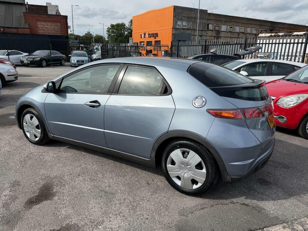 Honda Civic 1.8 I-vtec Se 2008 Blue #12
