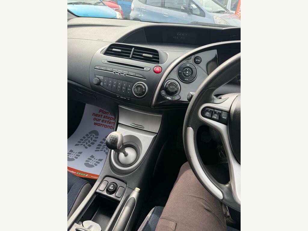 Honda Civic 1.8 I-vtec Se 2008 Blue #14