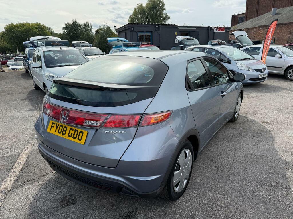 Honda Civic 1.8 I-vtec Se 2008 Blue #8