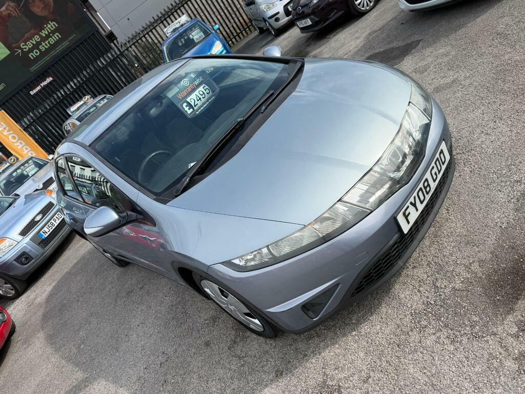 Honda Civic 1.8 I-vtec Se 2008 Blue #9