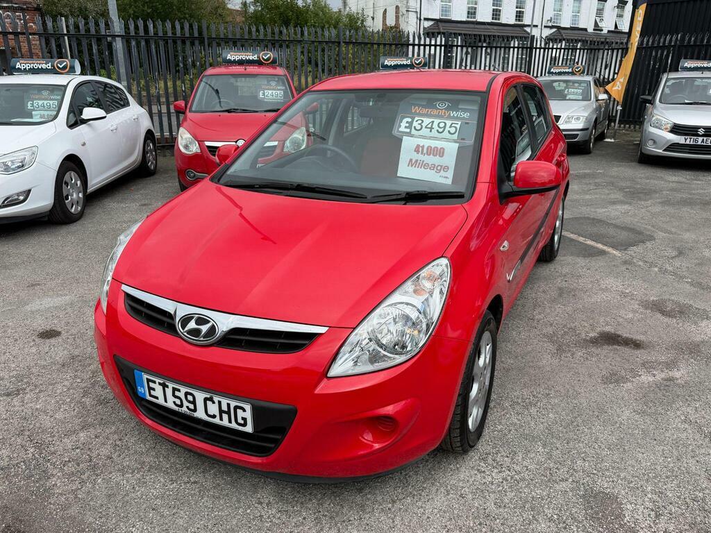 Hyundai I20 1.4 Comfort Euro 4 Red #4