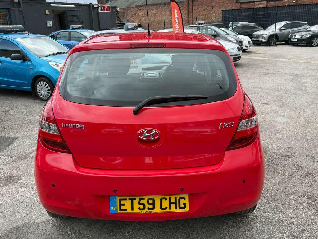 Hyundai I20 1.4 Comfort Euro 4 Red #6