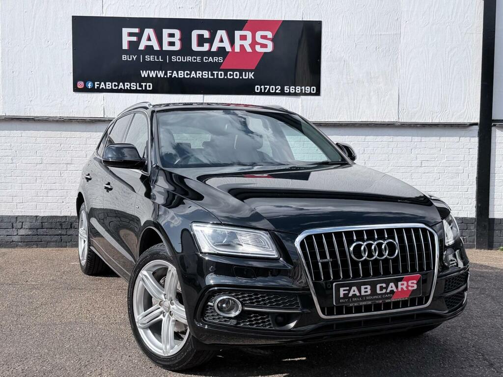 Audi Q5 2.0 Tfsi S Line Plus Tiptronic Quattro Euro 6 Ss Black