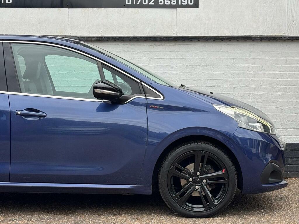 Peugeot 208 1.2 Puretech Gt Line Eat Euro 6 Ss 201565 Blue #6