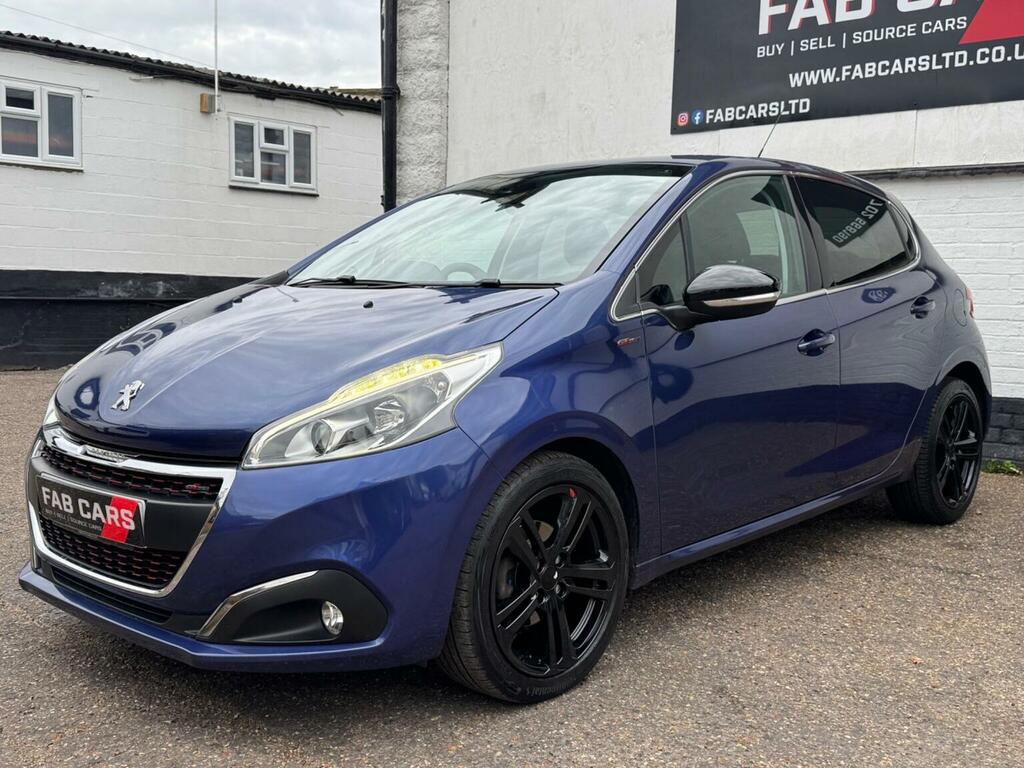 Peugeot 208 1.2 Puretech Gt Line Eat Euro 6 Ss 201565 Blue #4