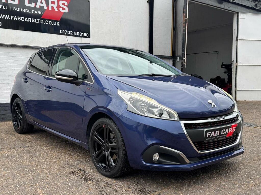 Peugeot 208 1.2 Puretech Gt Line Eat Euro 6 Ss 201565 Blue #2