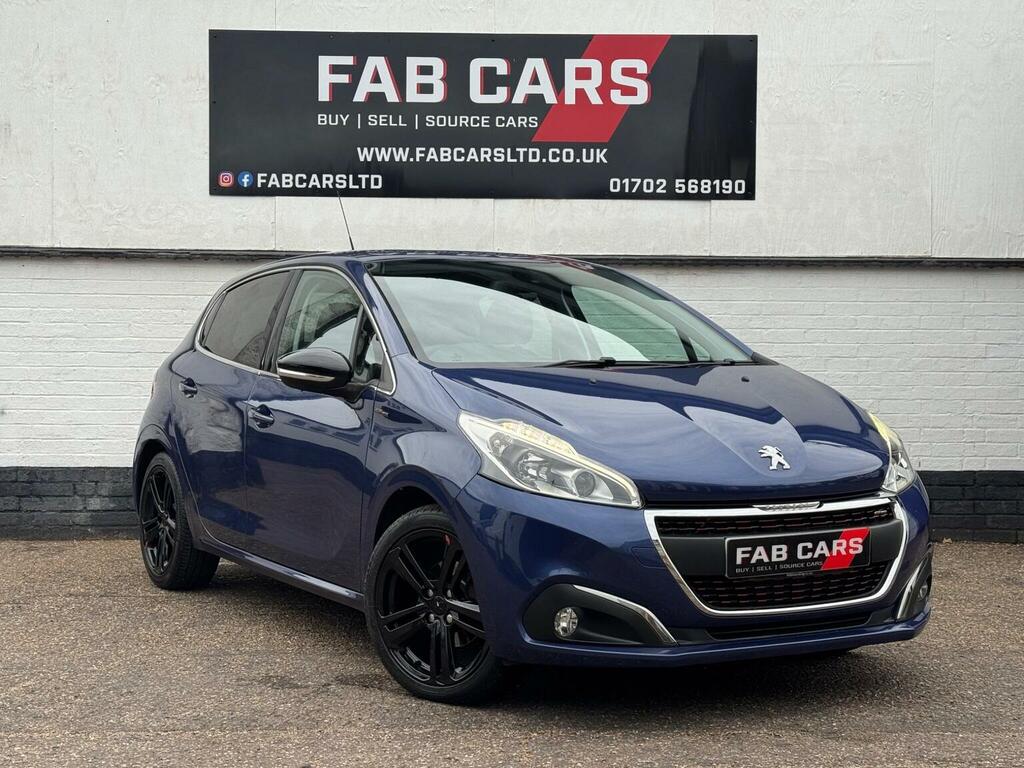 Peugeot 208 1.2 Puretech Gt Line Eat Euro 6 Ss 201565 Blue
