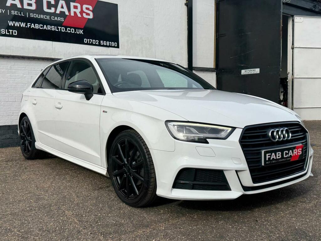 Audi A3 1.5 Tfsi Cod Black Edition Sportback S Tronic Euro White #2