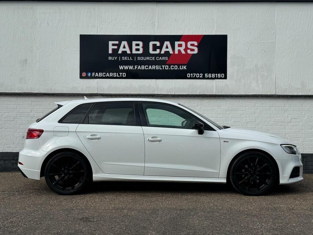 Audi A3 1.5 Tfsi Cod Black Edition Sportback S Tronic Euro White #5