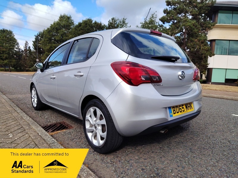 Vauxhall Corsa 1.2I Sri Hatchback BD65MHK Silver #4