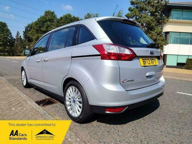 Ford Grand C-Max 1.6 Tdci Titanium Mpv BF13XFY Silver #5