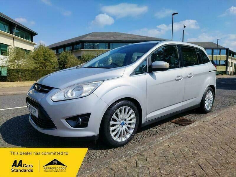 Ford Grand C-Max 1.6 Tdci Titanium Mpv BF13XFY Silver #3