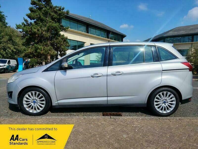 Ford Grand C-Max 1.6 Tdci Titanium Mpv BF13XFY Silver #4
