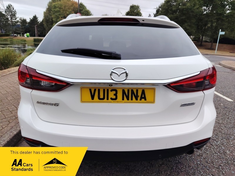 Mazda 6 Mazda 6 Tourer 2.0 White #6