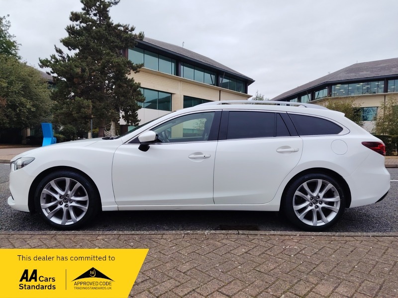 Mazda 6 Mazda 6 Tourer 2.0 White #4