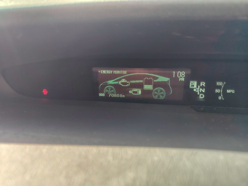 Toyota Prius Hatchback Black #23