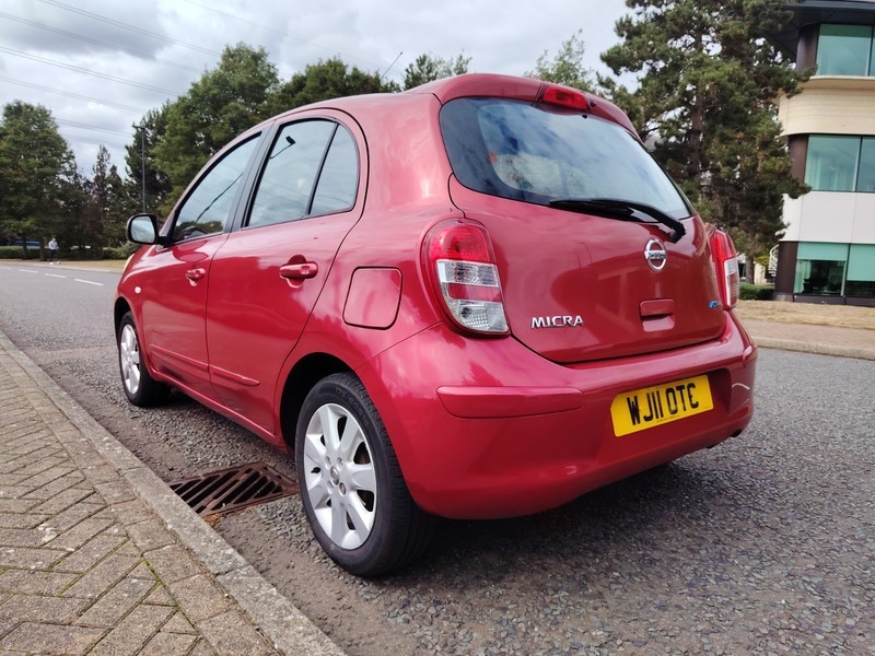 Nissan Micra 1.2 12V Acenta Hatchback Red #5