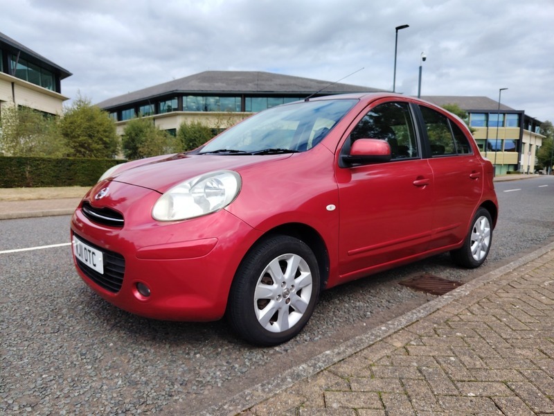 Nissan Micra 1.2 12V Acenta Hatchback Red #3