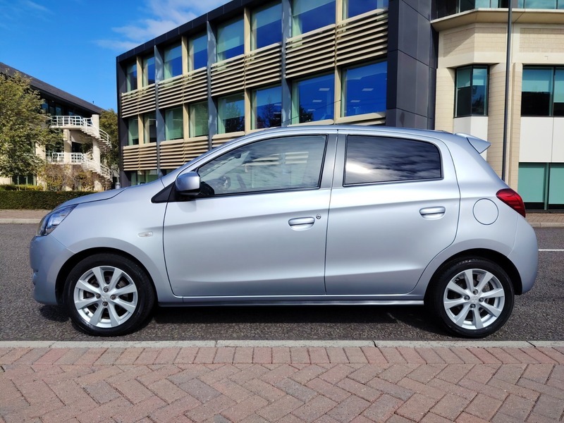 Mitsubishi Mirage 1.2 3 Cvt Euro 5 S S Blue #3
