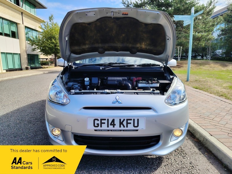 Mitsubishi Mirage 1.2 3 Cvt Euro 5 S S Blue #37