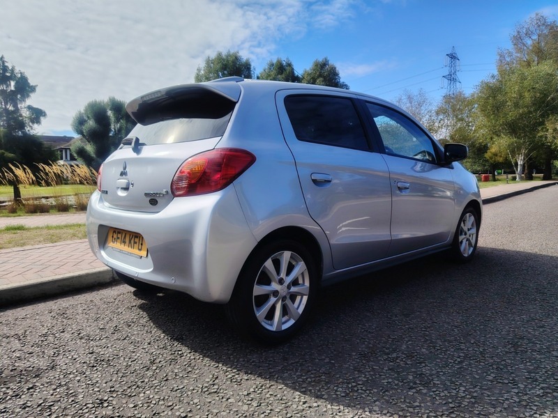 Mitsubishi Mirage 1.2 3 Cvt Euro 5 S S Blue #11
