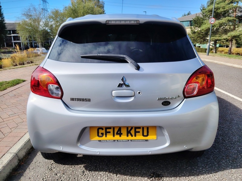 Mitsubishi Mirage 1.2 3 Cvt Euro 5 S S Blue #6
