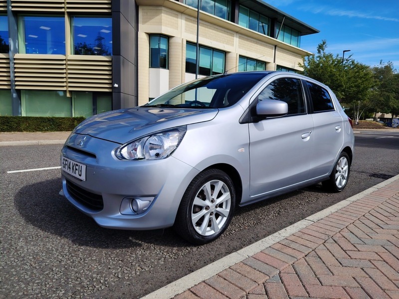 Mitsubishi Mirage 1.2 3 Cvt Euro 5 S S Blue #4