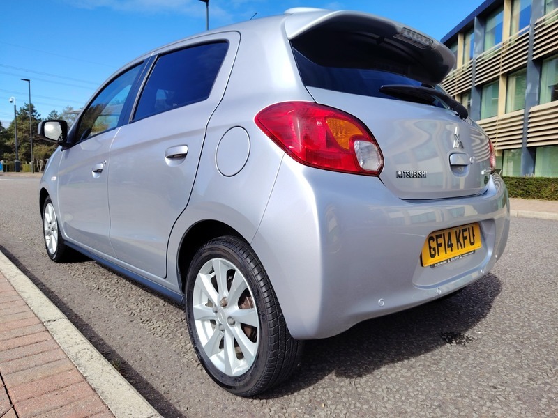 Mitsubishi Mirage 1.2 3 Cvt Euro 5 S S Blue #19