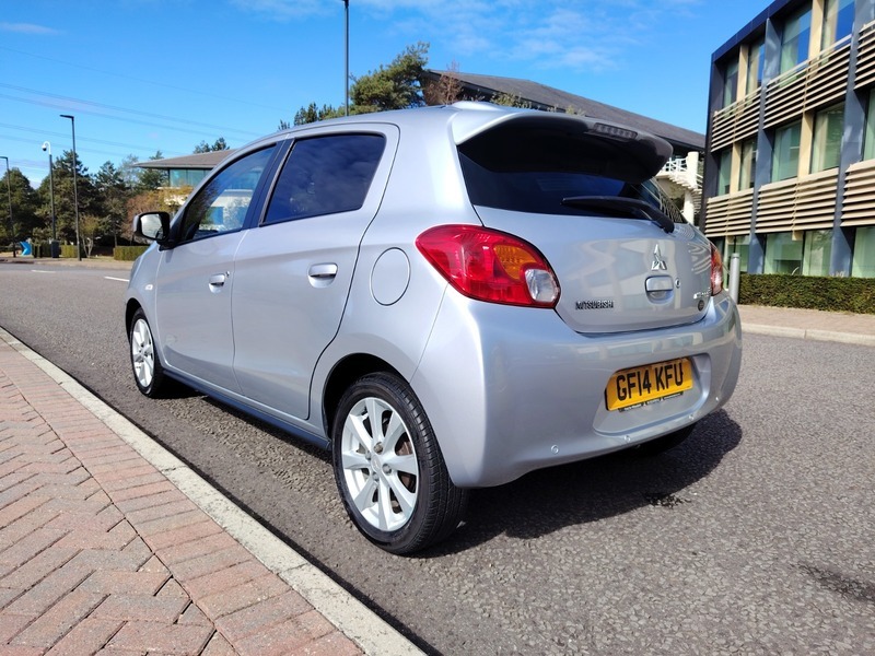 Mitsubishi Mirage 1.2 3 Cvt Euro 5 S S Blue #5