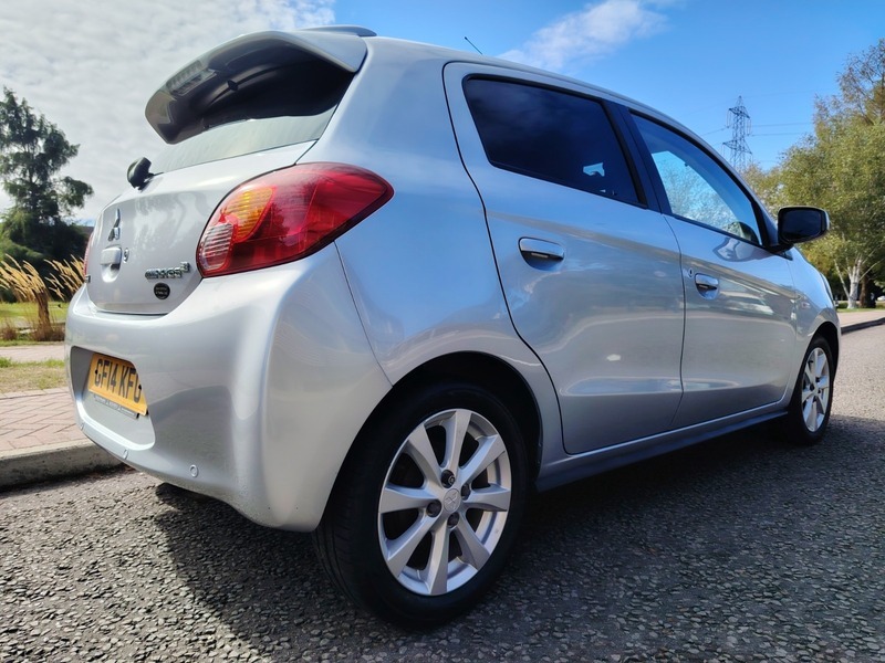 Mitsubishi Mirage 1.2 3 Cvt Euro 5 S S Blue #20