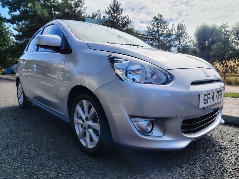 Mitsubishi Mirage 1.2 3 Cvt Euro 5 S S Blue #13
