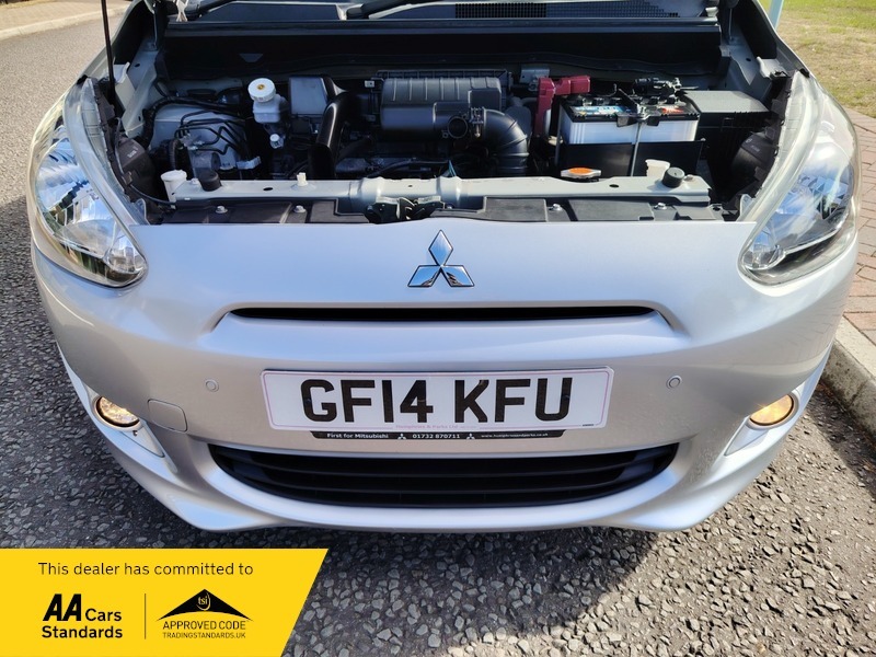 Mitsubishi Mirage 1.2 3 Cvt Euro 5 S S Blue #38